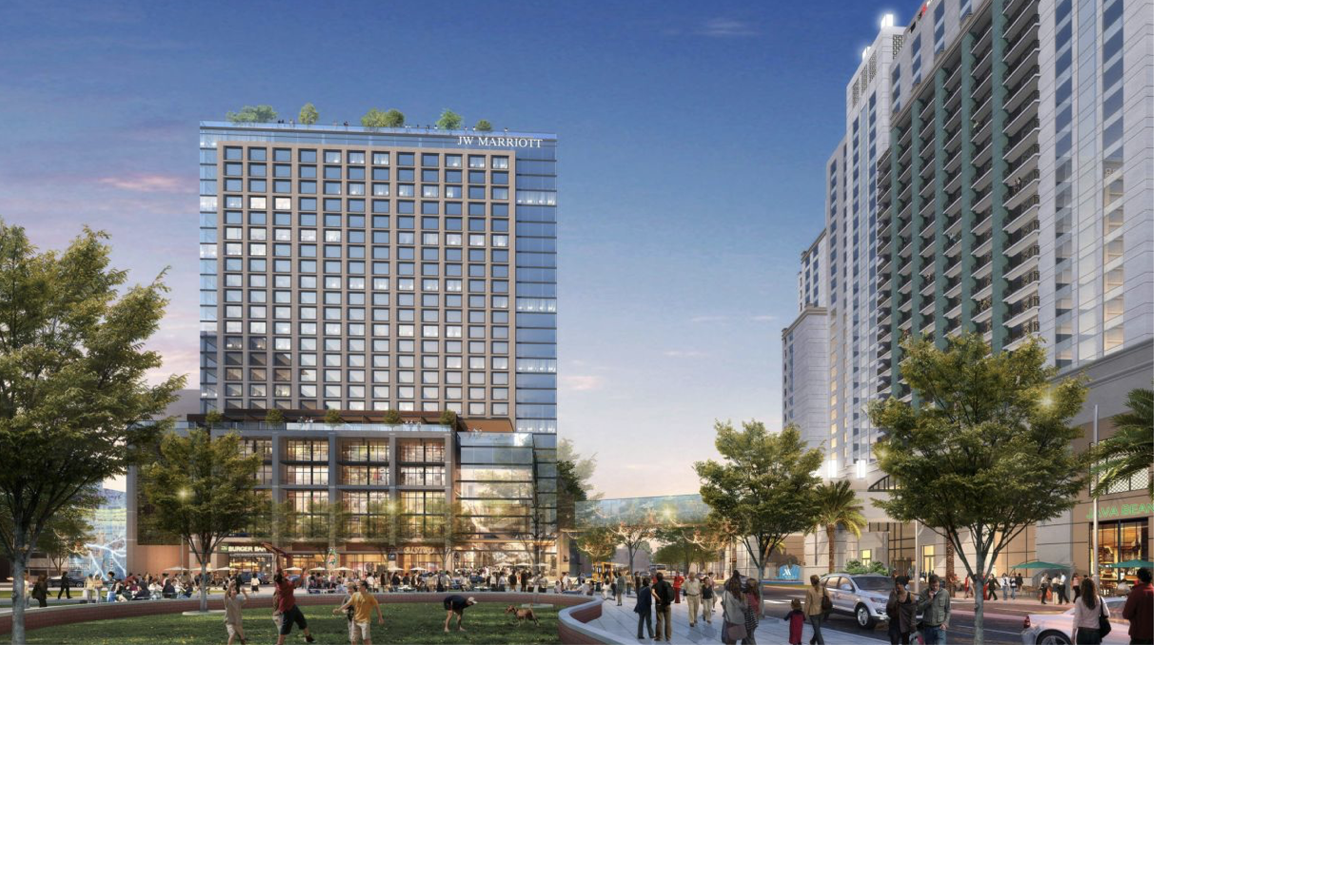 Tampa Convention District Getting New JW Marriott By Year S End   JWmarriottTampa2020a 