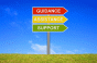 Guidance assistance support signpost